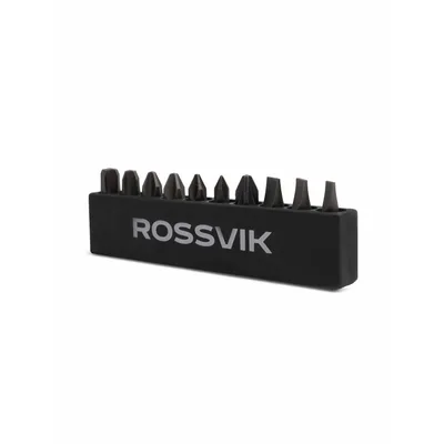 Набор бит ROSSVIK ST355, PH, PZ, SL, 10 предметов