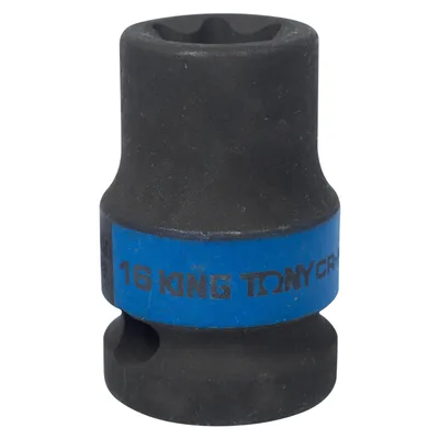Головка торцевая ударная TORX Е-стандарт 1/2", E16, L = 38 мм KING TONY 457516M