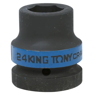 Головка торцевая ударная шестигранная 1", 24 мм KING TONY 853524M