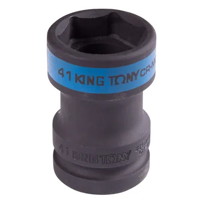Головка торцевая ударная 1", Square 21 мм х Hex 41 мм, футорочная KING TONY 85452141M