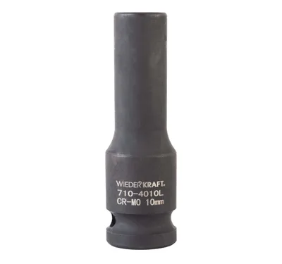WDK-710-4010L Головка торцевая ударная глубокая 1/2", 6 граней, 10 мм