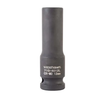 WDK-710-4012L Головка торцевая ударная глубокая 1/2", 6 граней, 12 мм