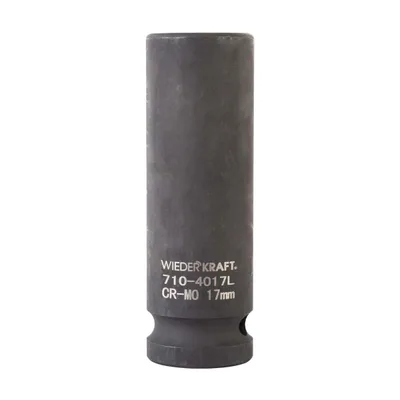 WDK-710-4017L Головка торцевая ударная глубокая 1/2", 6 граней, 17 мм