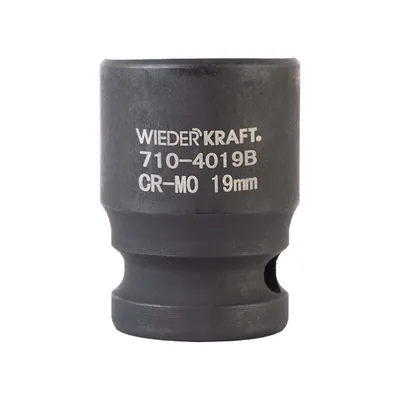 WDK-710-4019 Головка торцевая ударная 1/2", 6 граней, 19 мм