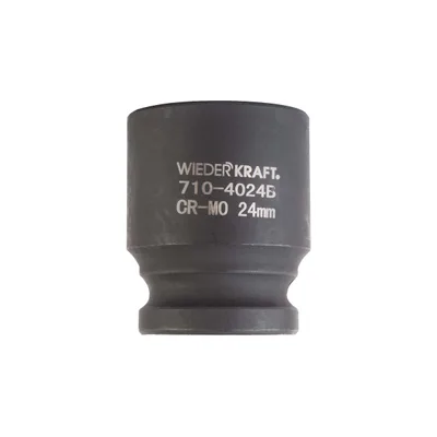 WDK-710-4024 Головка торцевая ударная 1/2", 6 граней, 24 мм