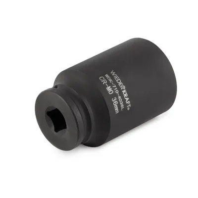WDK-710-4036L Головка торцевая ударная глубокая 1/2", 6 граней, 36 мм